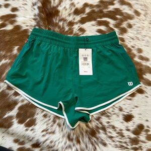 Women's Green Wilson Shorts